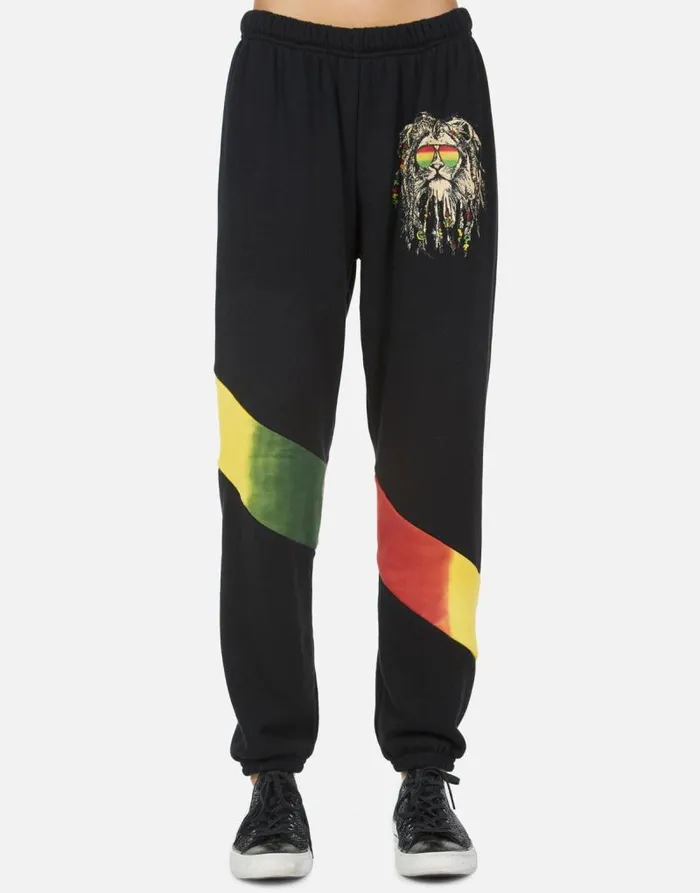 Ophelia Rasta Lion Blackrasta Women Lauren Moshi Long Sweatpants