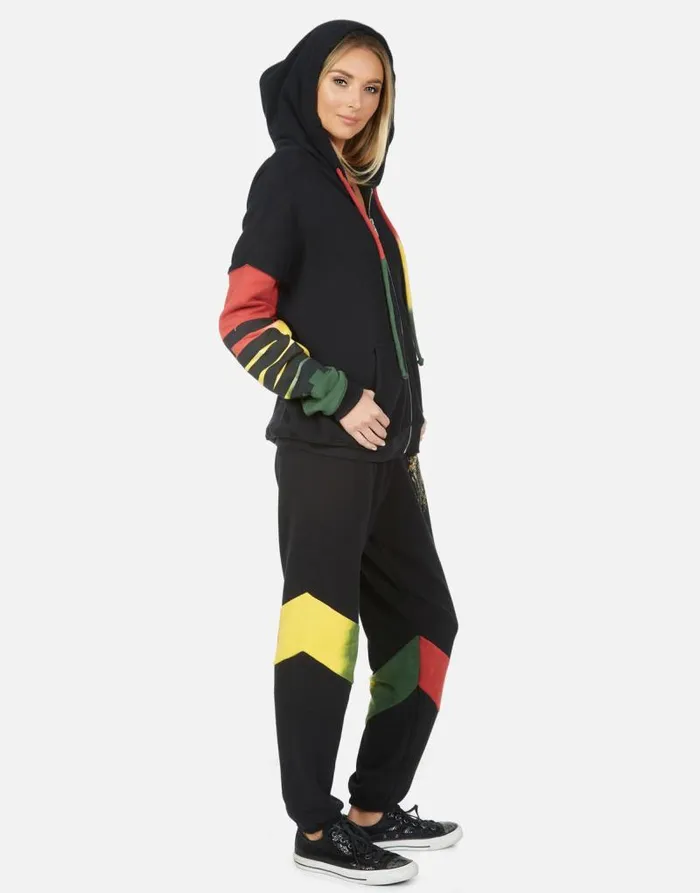 Ophelia Rasta Lion Blackrasta Women Lauren Moshi Long Sweatpants