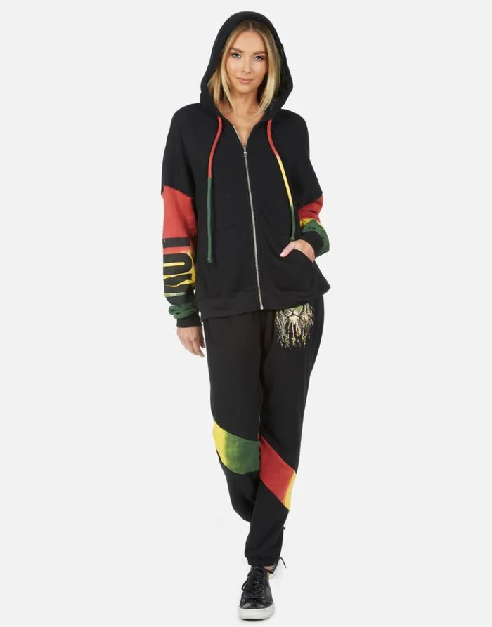 Ophelia Rasta Lion Blackrasta Women Lauren Moshi Long Sweatpants
