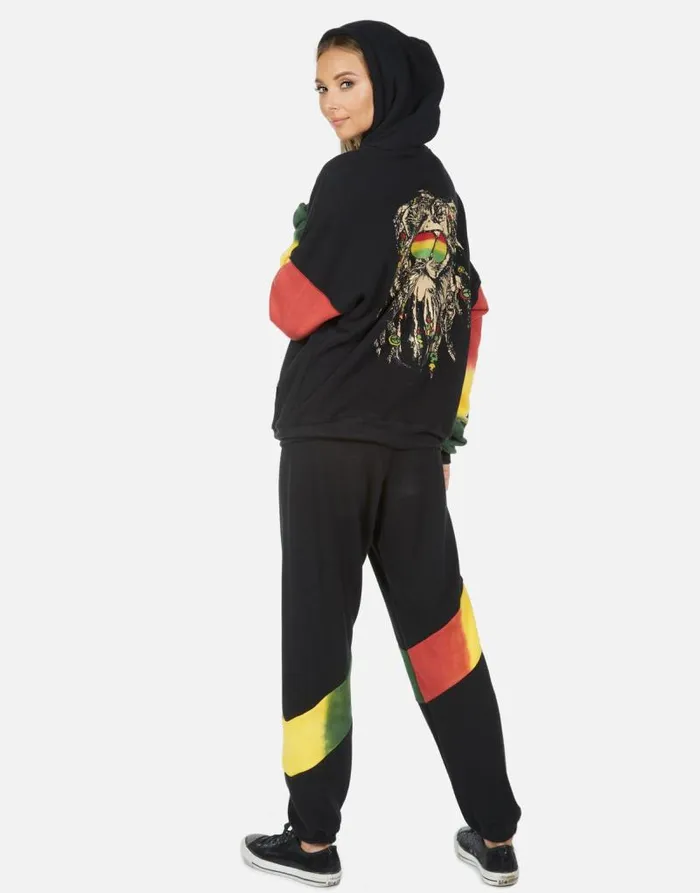 Ophelia Rasta Lion Blackrasta Women Lauren Moshi Long Sweatpants