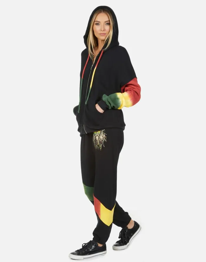 Ophelia Rasta Lion Blackrasta Women Lauren Moshi Long Sweatpants
