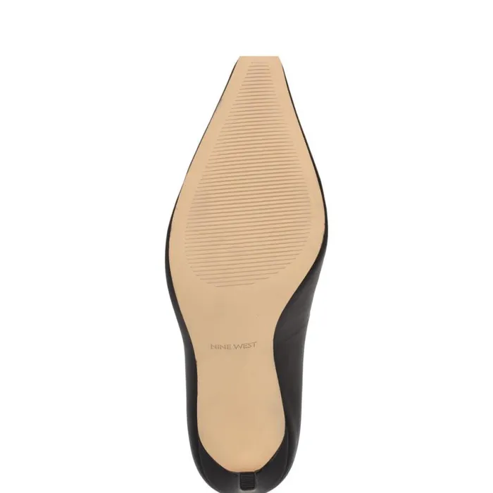 Oraye Dress Pumps Black Leather Women Nine West Heels Oraye Dress Pumps Black Leather Women Nine West Heels