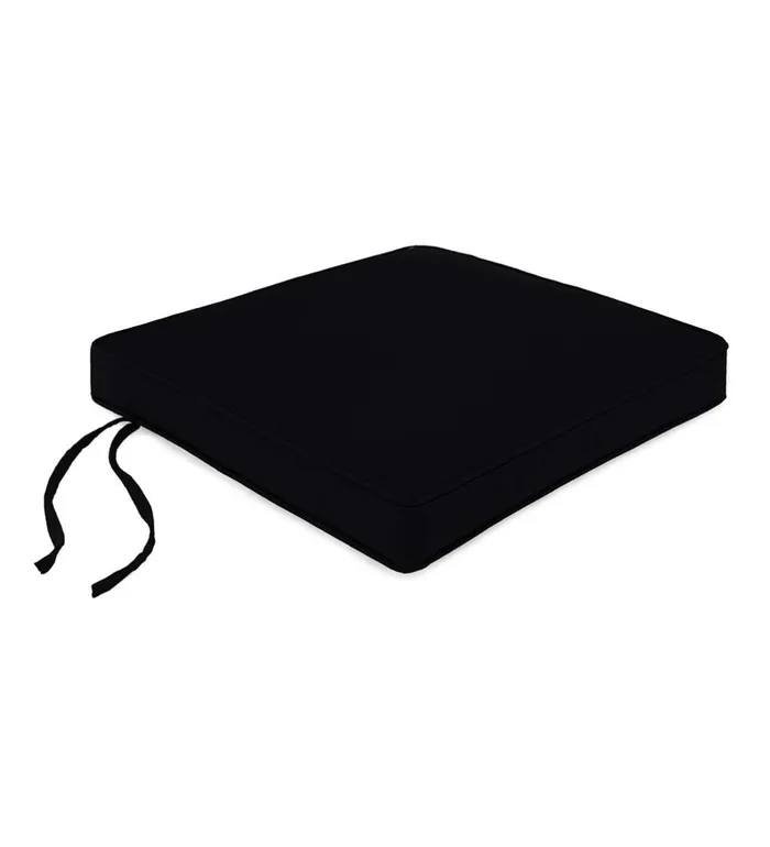 Outdoor Living Deluxe Sunbrella Square Cushion With Ties 19034 X 18034 X 3034 8211 Bandana Plow and Hearth Outdoor Furniture Cushions