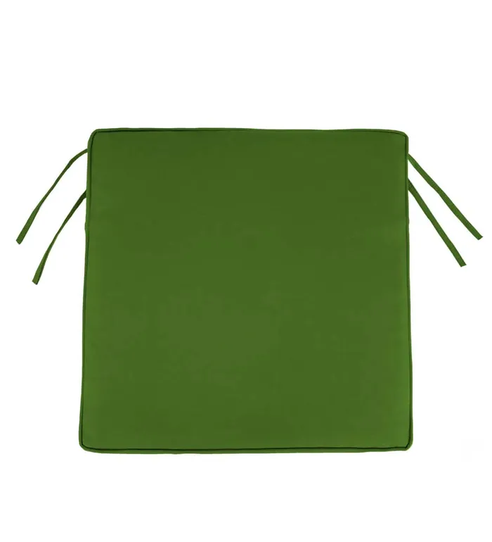 Outdoor Living Deluxe Sunbrella Square Cushion With Ties 19034 X 18034 X 3034 8211 Bandana Plow and Hearth Outdoor Furniture Cushions