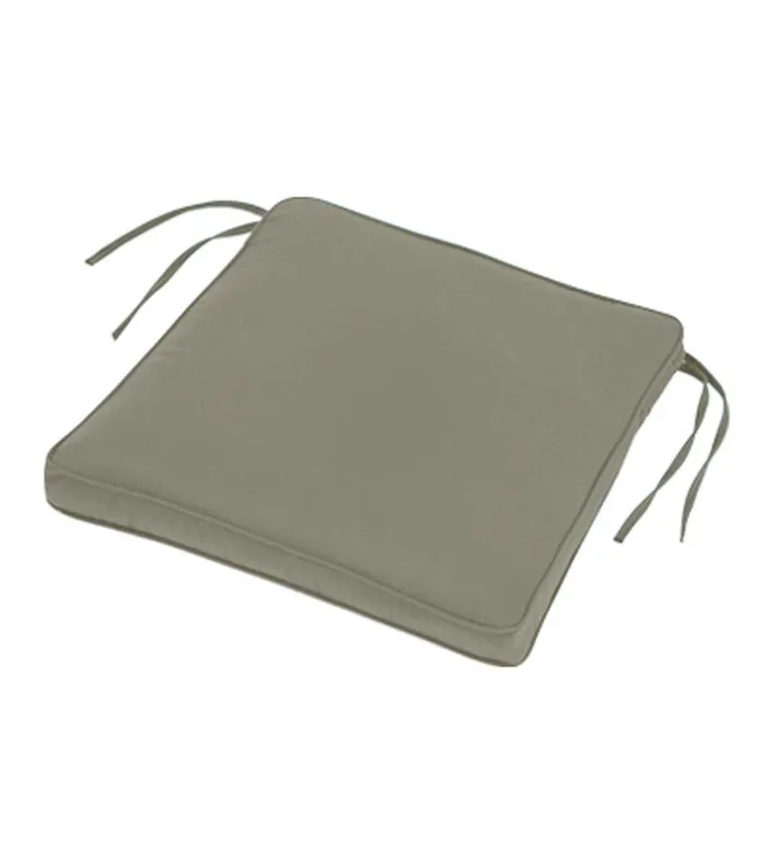 Outdoor Living Sunbrella Tapered Chair Cushion With Ties 19034 Front17034 Back X 18034 X 3034 8211 Bandana Plow and Hearth Outdoor Furniture Cushions