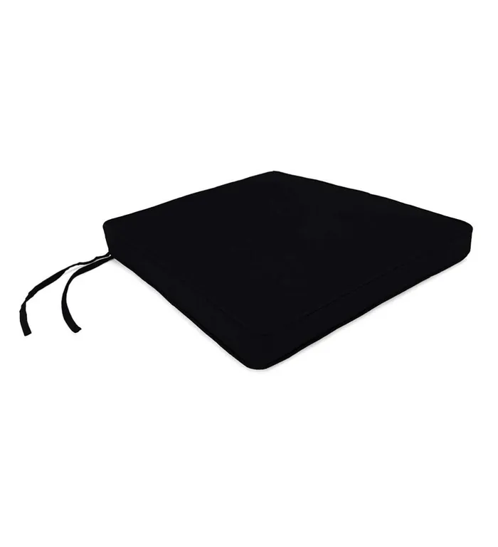 Outdoor Living Sunbrella Tapered Chair Cushion With Ties 19034 Front17034 Back X 18034 X 3034 8211 Bandana Plow and Hearth Outdoor Furniture Cushions
