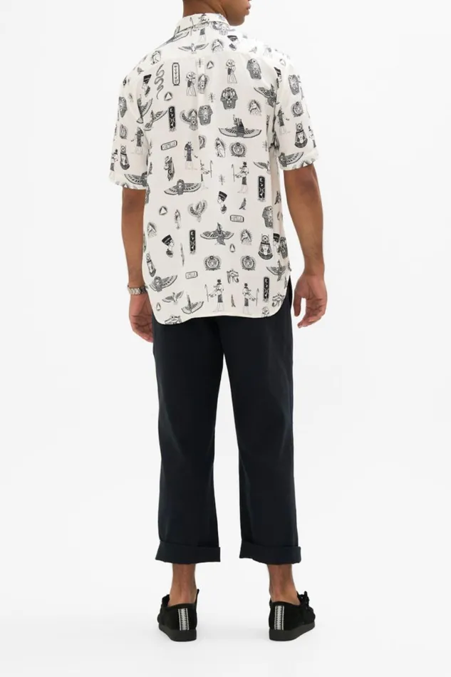 OVERSIZED BUTTON THROUGH SS SHIRT NUBIAN WONDERLAND Nubian Wonderland Mens Camilla Shirts OVERSIZED BUTTON THROUGH SS SHIRT NUBIAN WONDERLAND Nubian Wonderland Mens Camilla Shirts