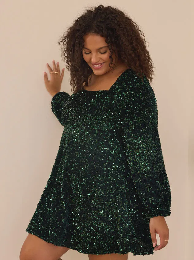 Page Sequin Babydoll Mini Dress Dustypink Women Altar039d State Dresses Page Sequin Babydoll Mini Dress Dustypink Women Altar039d State Dresses
