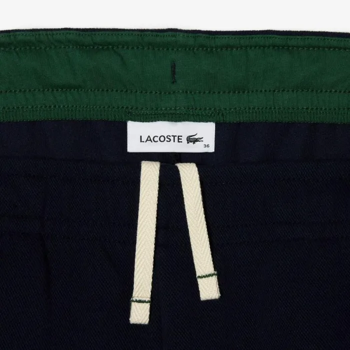 Pants and Leggings Women Lacoste Womens Blended Cotton Sweatpants Navy Blue 166
