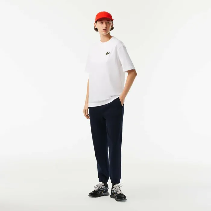 Pants and Leggings Women Lacoste Womens Blended Cotton Sweatpants Navy Blue 166