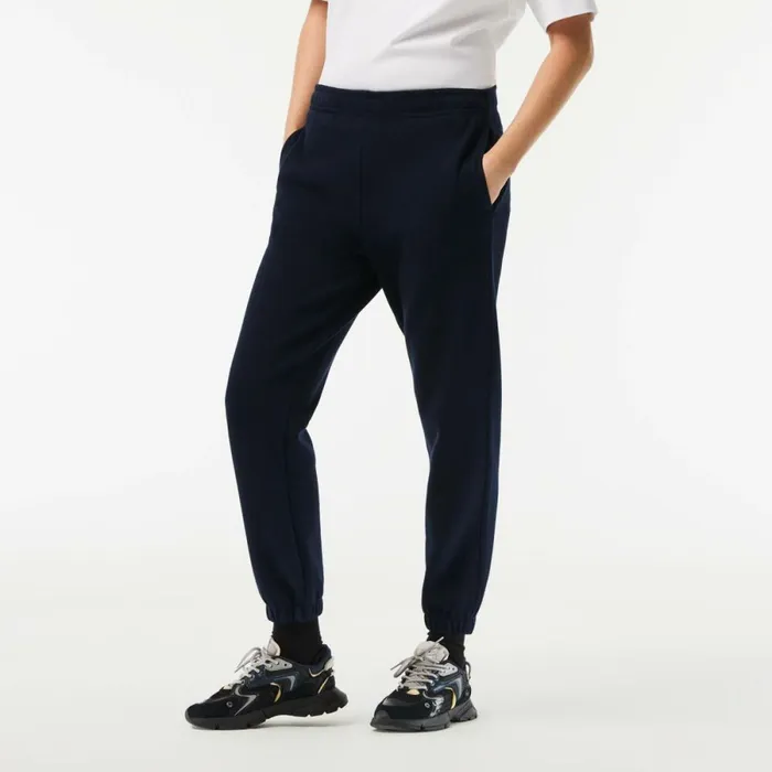 Pants and Leggings Women Lacoste Womens Blended Cotton Sweatpants Navy Blue 166