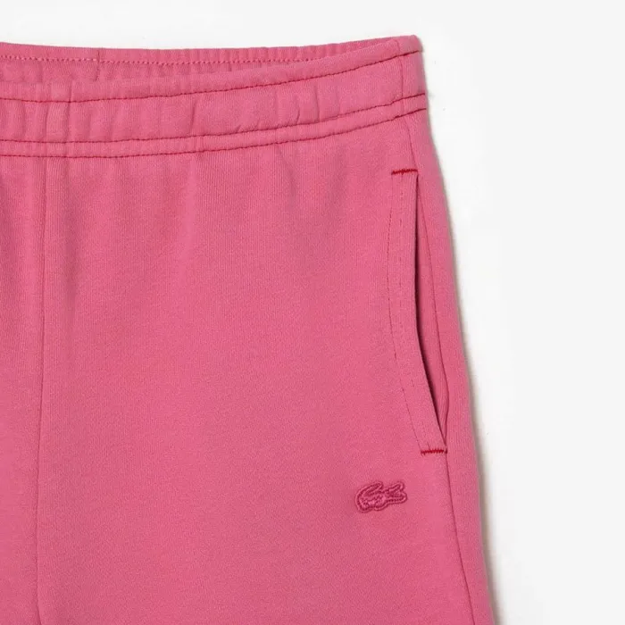 Pants and Shorts Kids Lacoste Kids039 Branded Organic Cotton Fleece Shorts Bubblegum Pink 2r3