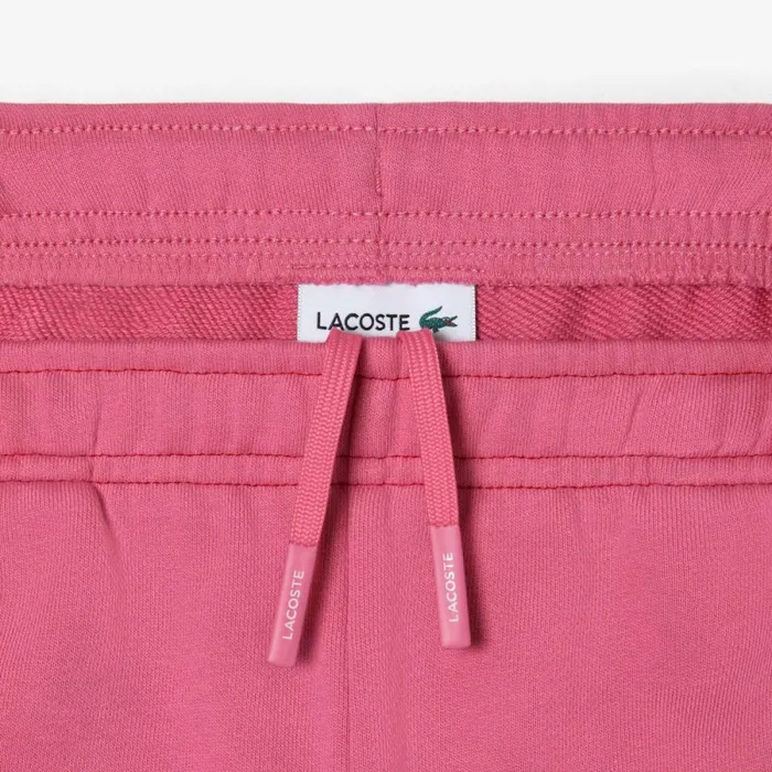 Pants and Shorts Kids Lacoste Kids039 Branded Organic Cotton Fleece Shorts Bubblegum Pink 2r3