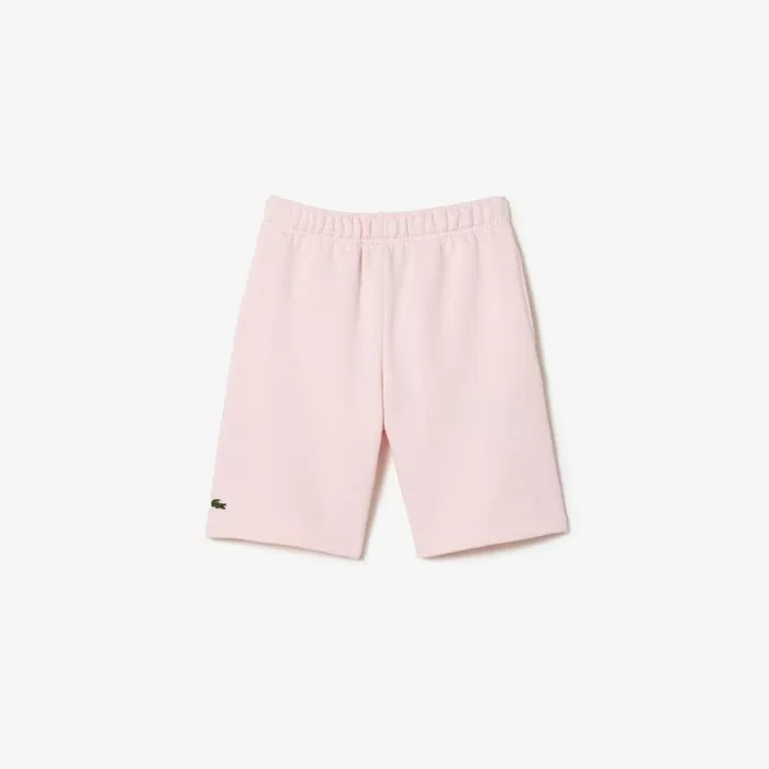 Pants and Shorts Kids Lacoste Kids039 Organic Brushed Cotton Fleece Shorts Light Pink T03 Pants and Shorts Kids Lacoste Kids039 Organic Brushed Cotton Fleece Shorts Light Pink T03