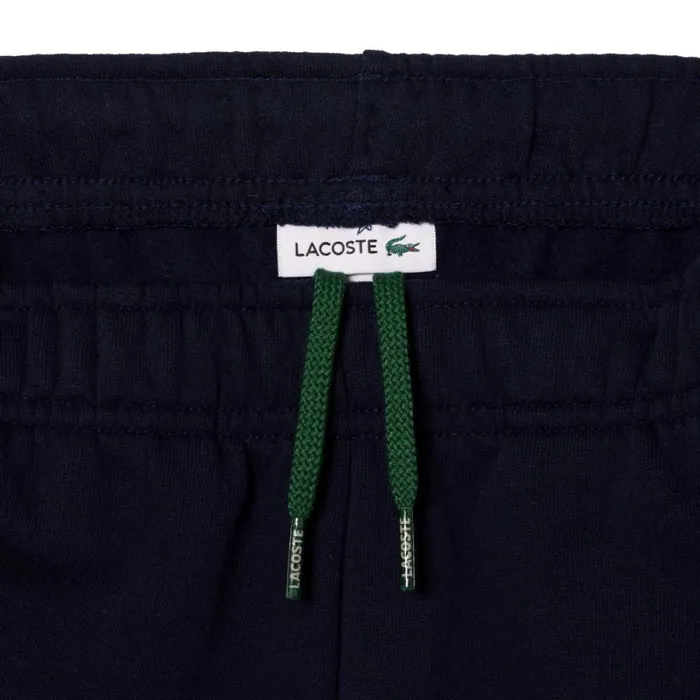 Pants and Shorts Kids Lacoste Kids039 Organic Brushed Cotton Fleece Shorts Navy Blue 166