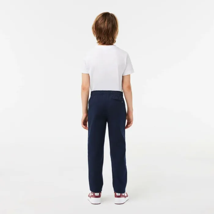 Pants and Shorts Kids Lacoste Kids039 Stretch Cotton Gabardine Pants Navy Blue 166
