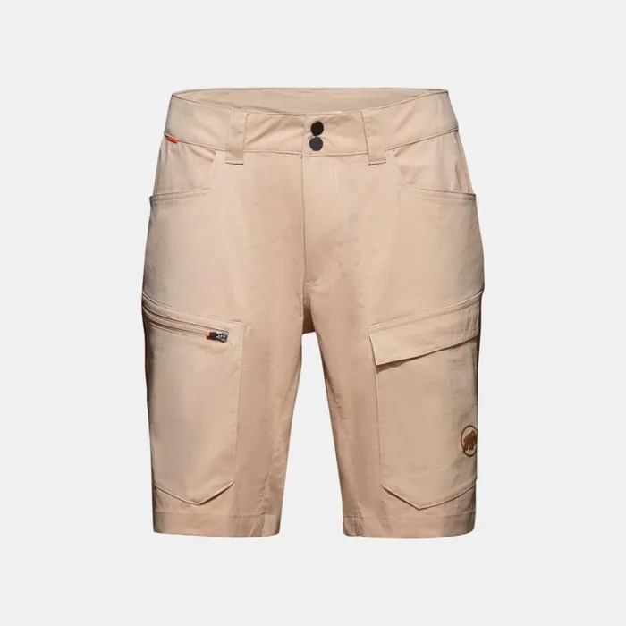 Pants and Shorts Men Mammut Zinal Hybrid Shorts Savannahdark Sand