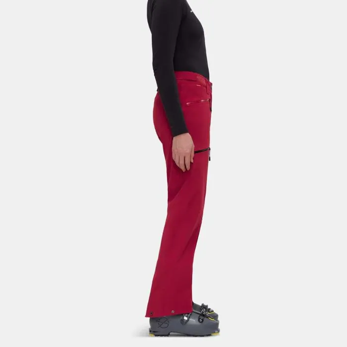 Pants and Shorts Women Mammut Stoney HS Pants Blood Red Pants and Shorts Women Mammut Stoney HS Pants Blood Red