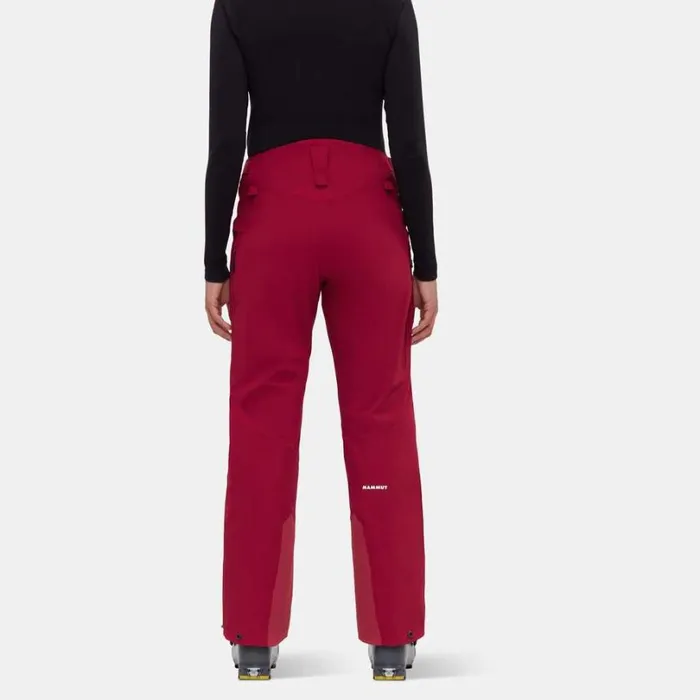 Pants and Shorts Women Mammut Stoney HS Pants Blood Red Pants and Shorts Women Mammut Stoney HS Pants Blood Red