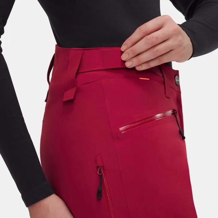 Pants and Shorts Women Mammut Stoney HS Pants Blood Red Pants and Shorts Women Mammut Stoney HS Pants Blood Red