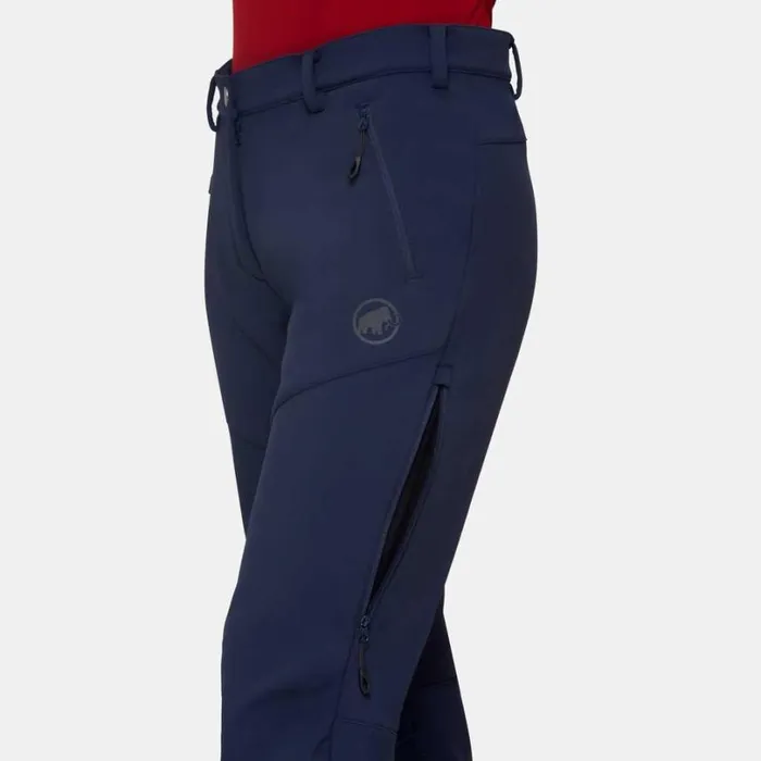 Pants and Shorts Women Mammut Winter Hiking SO Pants Marine Pants and Shorts Women Mammut Winter Hiking SO Pants Marine