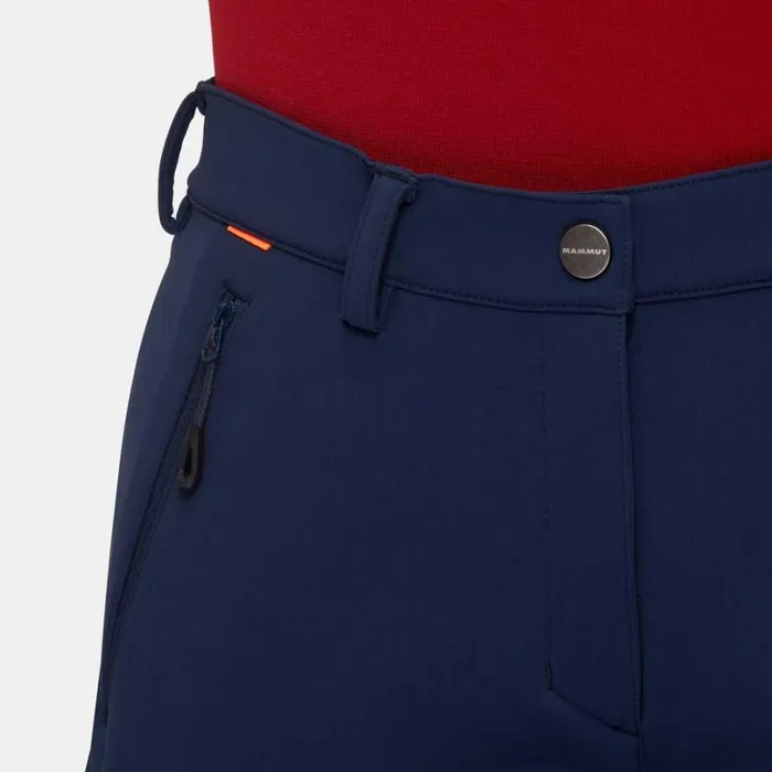 Pants and Shorts Women Mammut Winter Hiking SO Pants Marine Pants and Shorts Women Mammut Winter Hiking SO Pants Marine