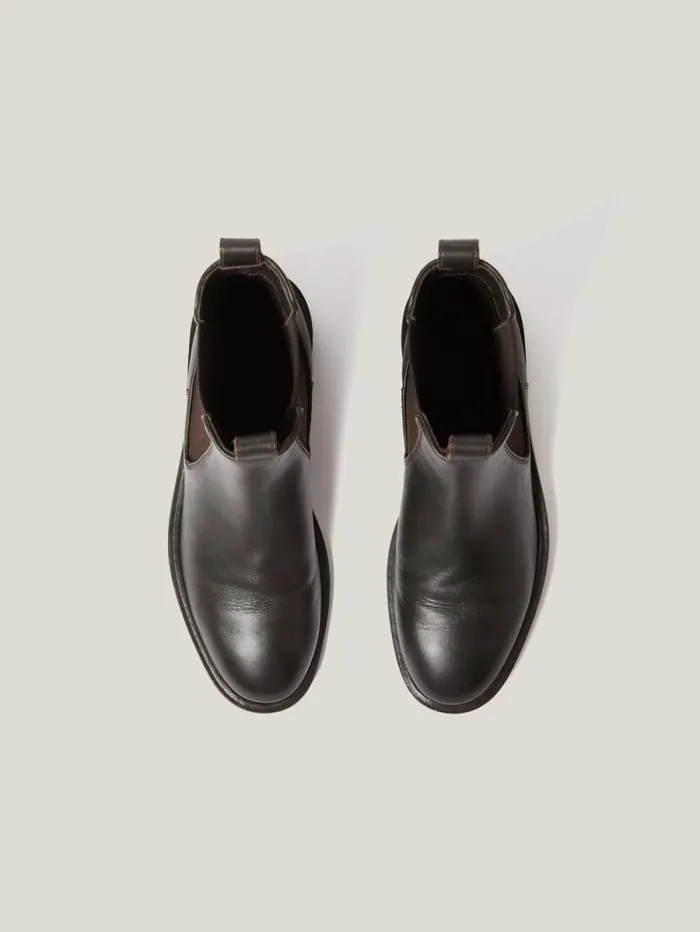 Pembridge Leather Chelsea Boot Brown Women Jigsaw Boots