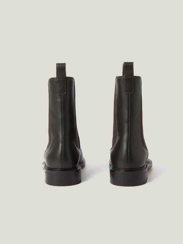 Pembridge Leather Chelsea Boot Brown Women Jigsaw Boots