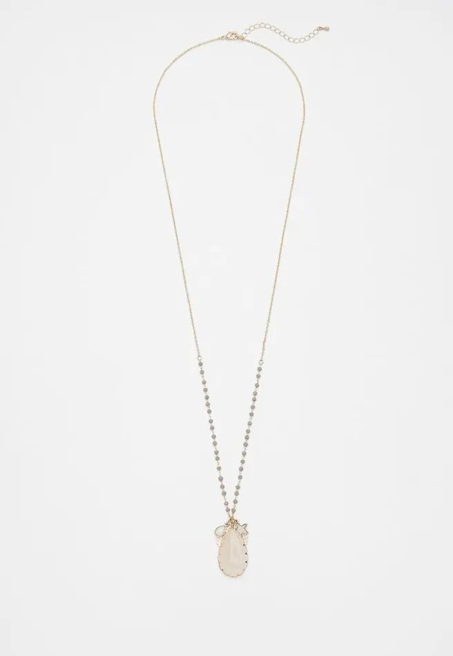 Pink Stone Star Cluster Necklace Women Maurices Jewelry