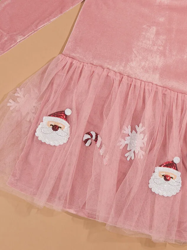 Pink Velvet Sequin Tutu Dress By Mudpie Pink Girl Altar039d State Dresses