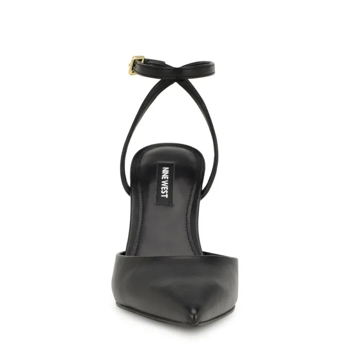 Plaza Ankle Strap Pumps Black Women Nine West Heels Plaza Ankle Strap Pumps Black Women Nine West Heels