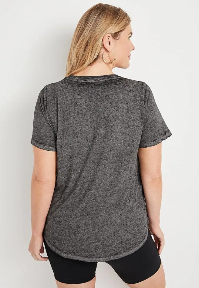 Plus Size Gray Rocky Mountain Graphic Tee Women Maurices Plus Tops