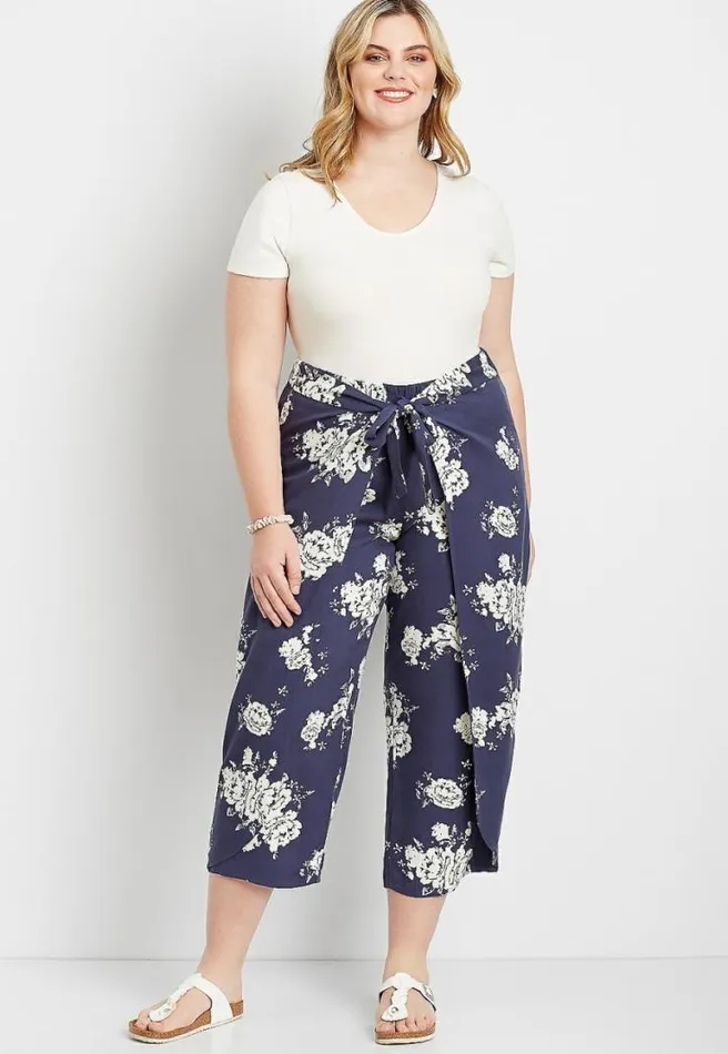 Plus Size Navy Flyaway Pant Women Maurices Plus Bottoms