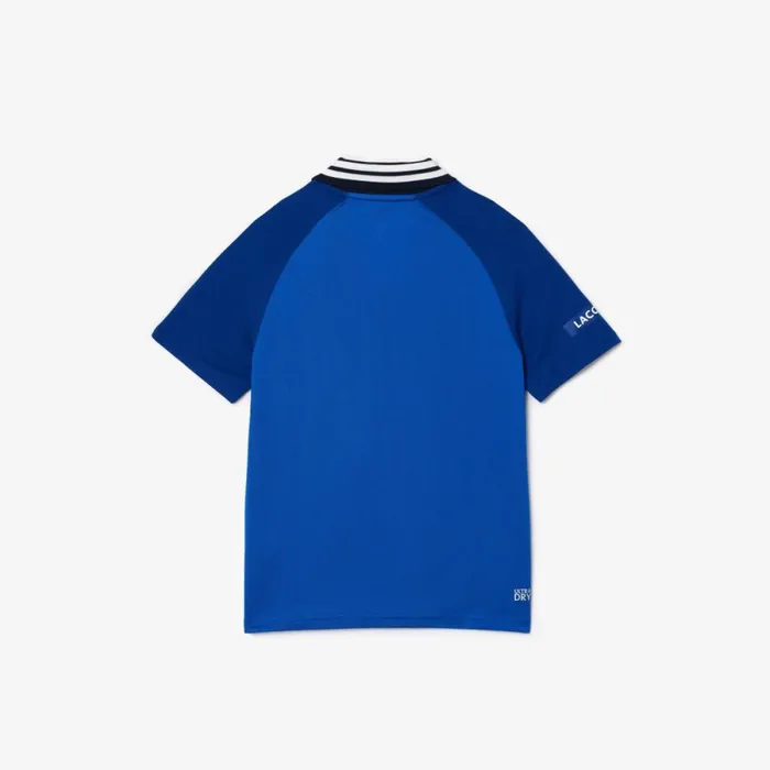 Polos Kids Lacoste Kids039 Lacoste Sport X Daniil Medvedev Jersey Polo Blue Navy Blue Iss