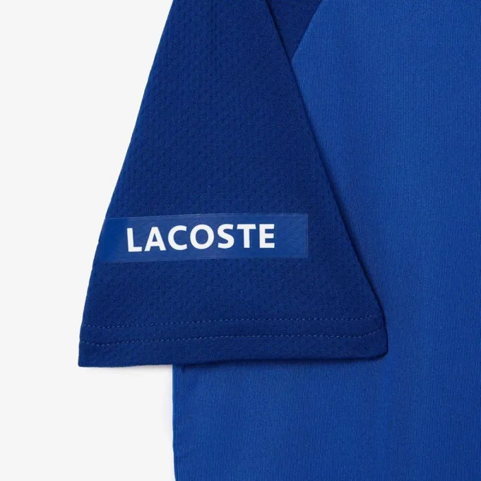 Polos Kids Lacoste Kids039 Lacoste Sport X Daniil Medvedev Jersey Polo Blue Navy Blue Iss