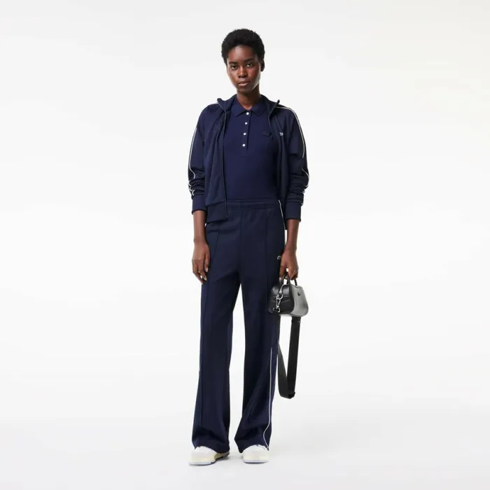 Polos Women Lacoste Women039s L12D Slim Fit Stretch Mini Piqu Polo Navy Blue 166