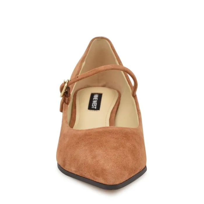 Prix Mary Jane Pumps Brown Suede Women Nine West Heels Prix Mary Jane Pumps Brown Suede Women Nine West Heels