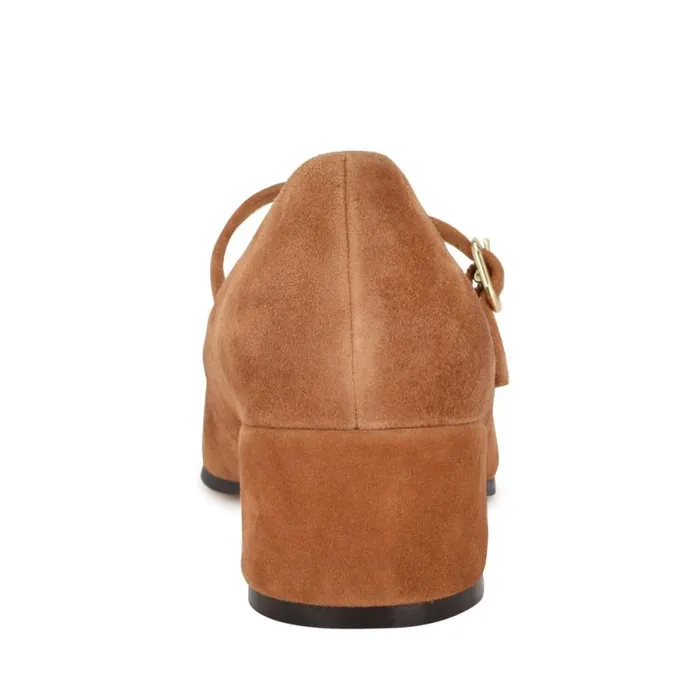 Prix Mary Jane Pumps Brown Suede Women Nine West Heels Prix Mary Jane Pumps Brown Suede Women Nine West Heels