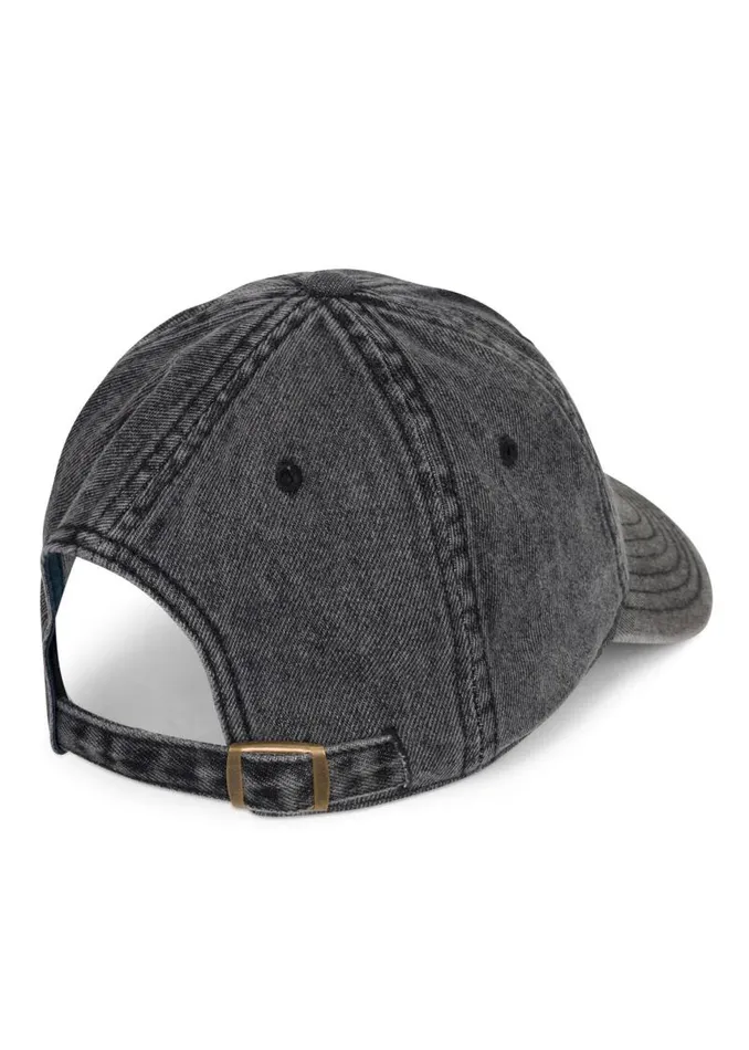 Reina Butterfly Patch Washed Black Women Lauren Moshi Hats