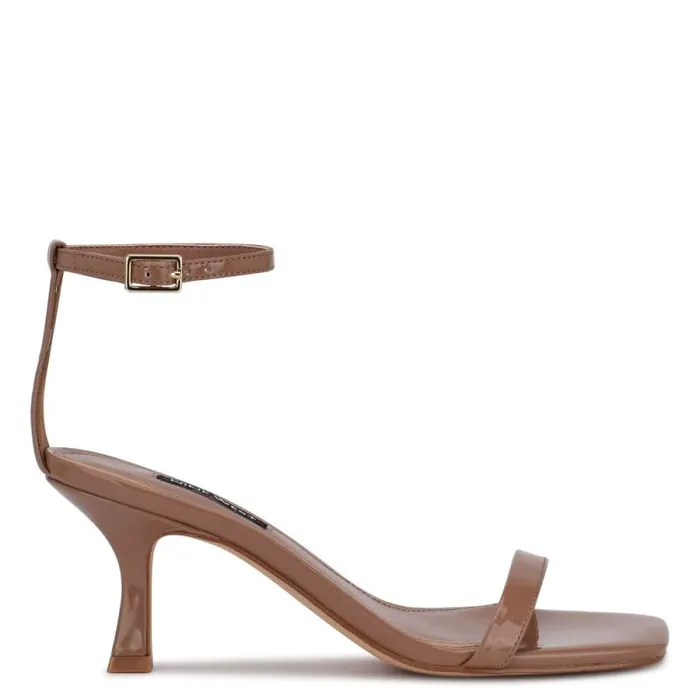Ripe Heeled Sandals Clay Patent Women Nine West Heels