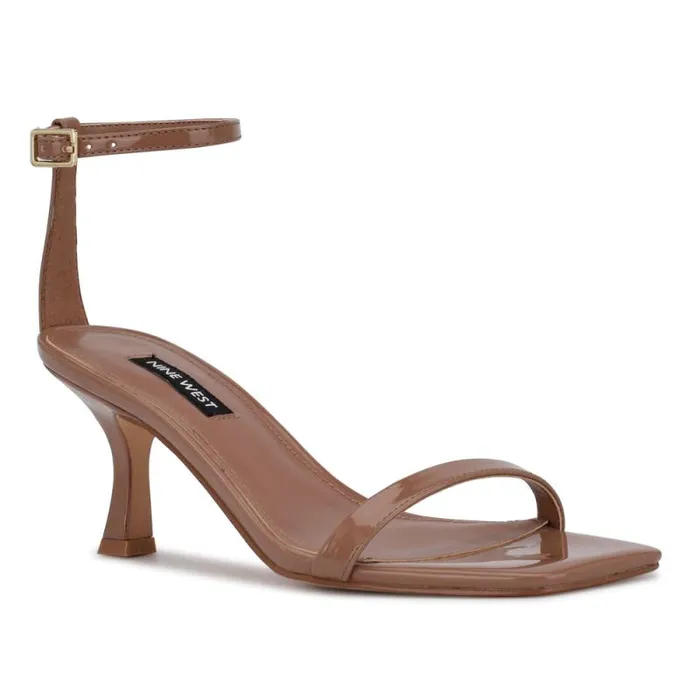 Ripe Heeled Sandals Clay Patent Women Nine West Heels