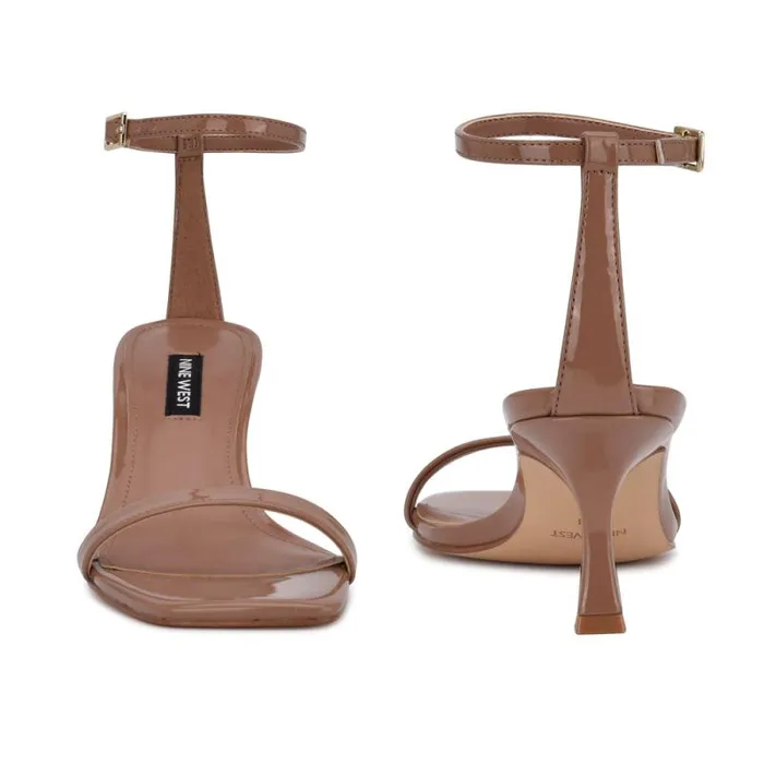 Ripe Heeled Sandals Clay Patent Women Nine West Heels