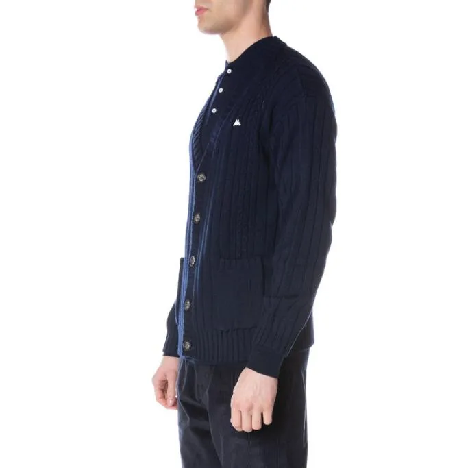 Robe Giovani Achird Cardigan 8211 Navy Navy Men Kappa Knitwear