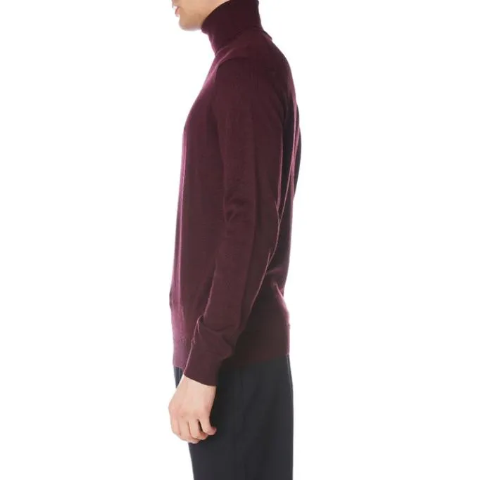 Robe Giovani Deiron Turtleneck 8211 Burgundy Burgundy Men Kappa Knitwear