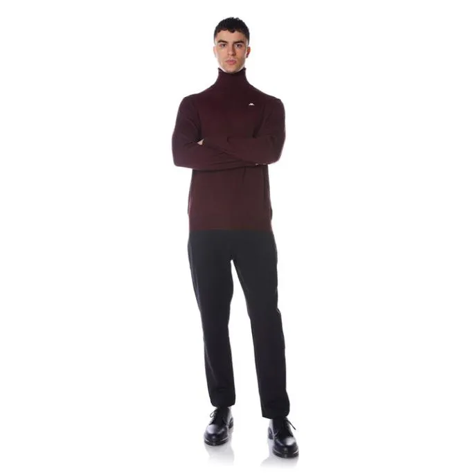 Robe Giovani Deiron Turtleneck 8211 Burgundy Burgundy Men Kappa Knitwear