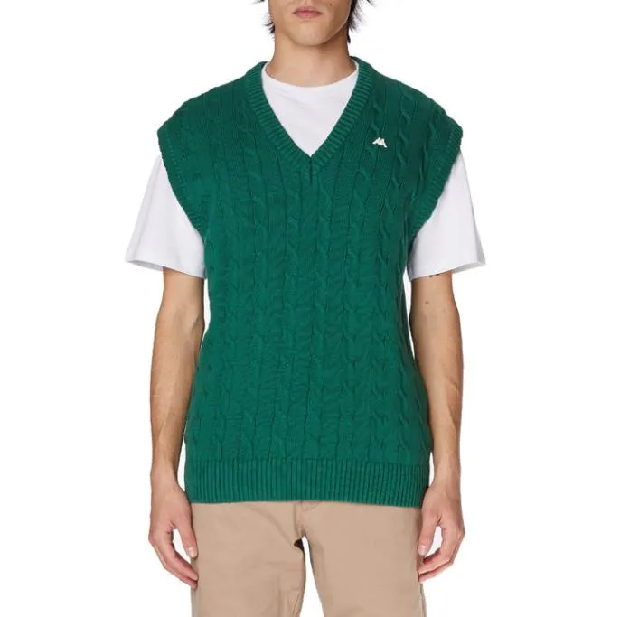 Robe Giovani Nembus Vest 8211 Green Green Men Kappa Knitwear