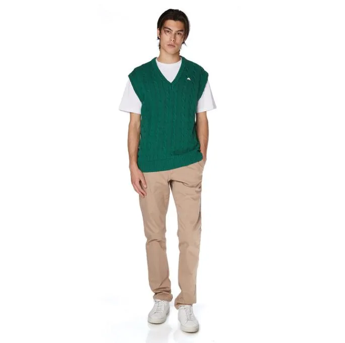 Robe Giovani Nembus Vest 8211 Green Green Men Kappa Knitwear