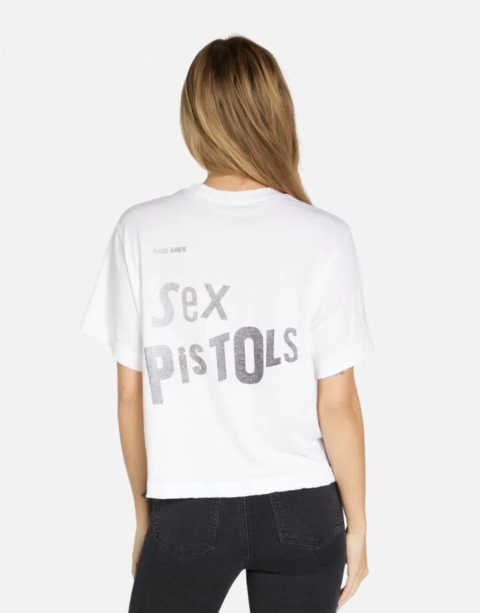 Rue Sex Pistols White Women Lauren Moshi Short Sleeve