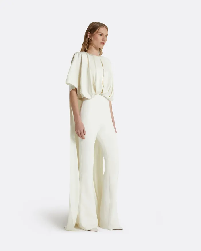 Safiyaa Jumpsuits Women Lucan Ivory Jumpsuit Ivory