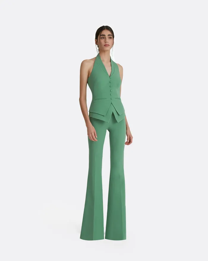 Safiyaa Tops Women Lori Fern Green Top Fern Green